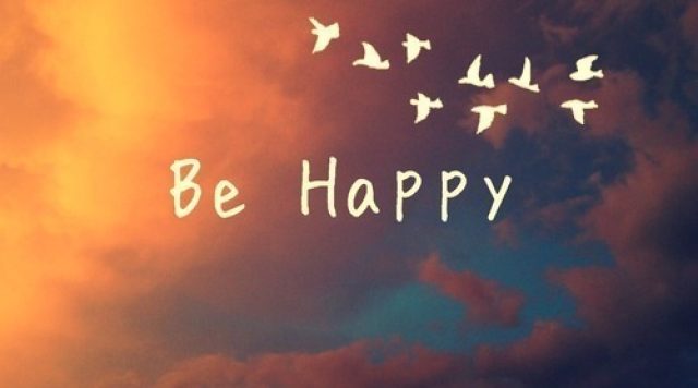 be happy