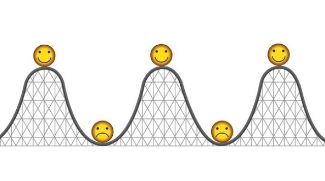 emotional roller coaster