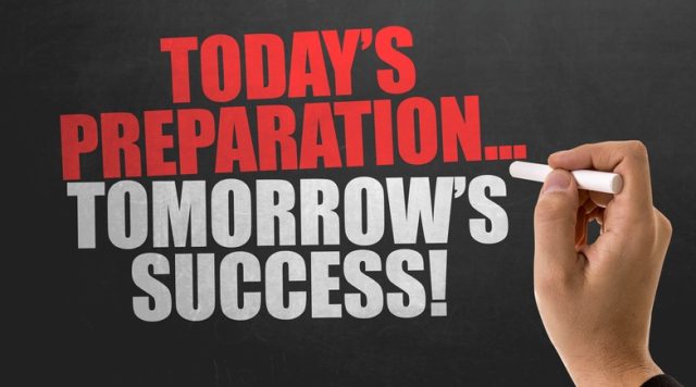 prepare success