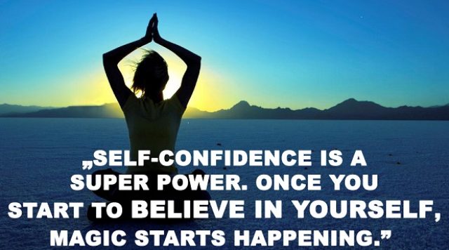 self confidence