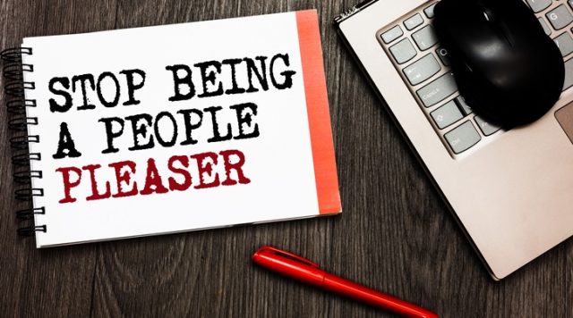 stop being people pleaser