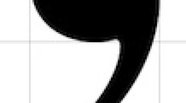 the comma