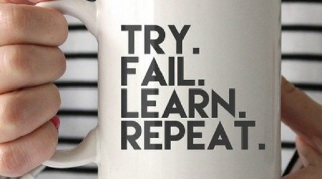 try fail learn repeat